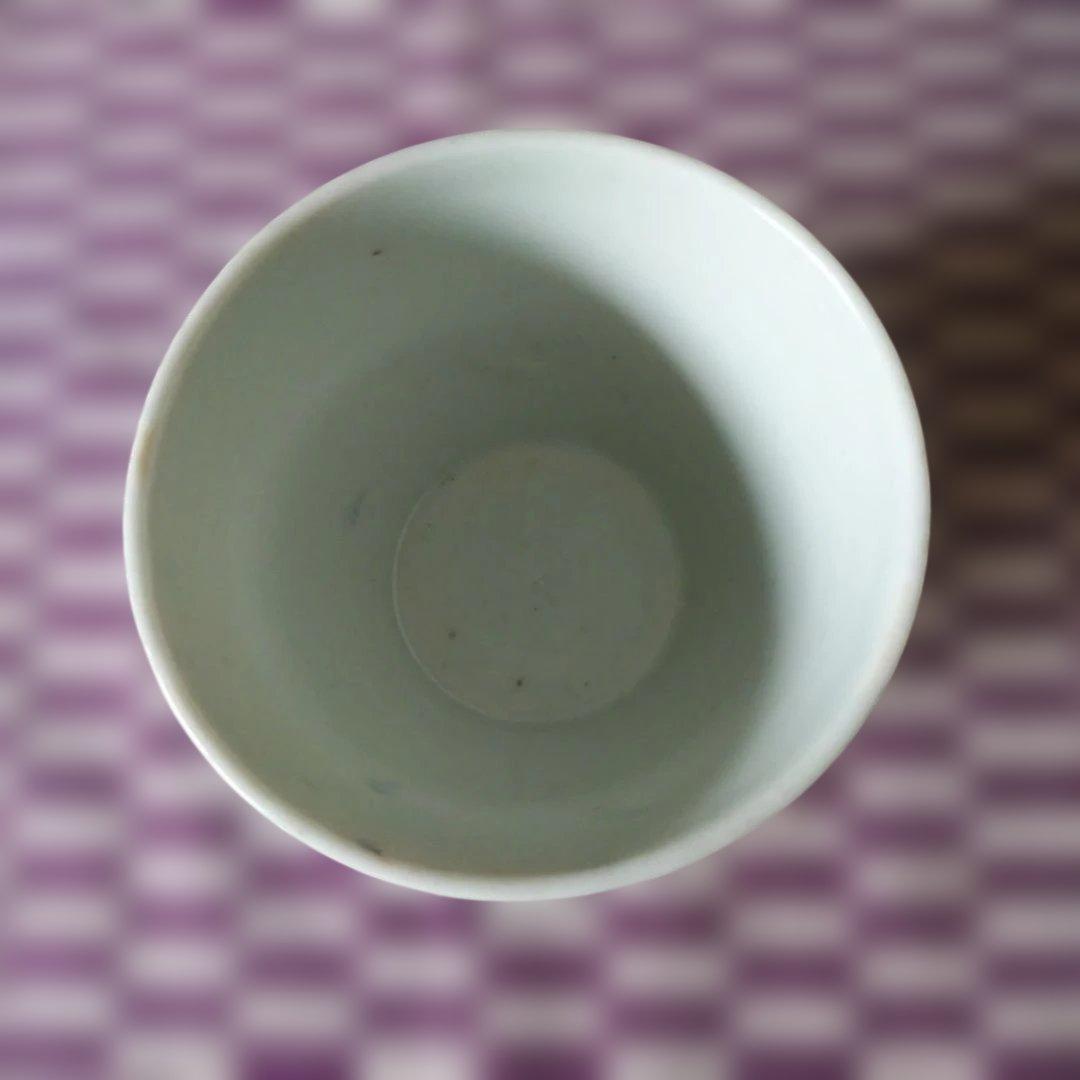 初期 古伊万里 染付 並び水仙文蕎麦猪口 美品 そば猪口 期間限定出品