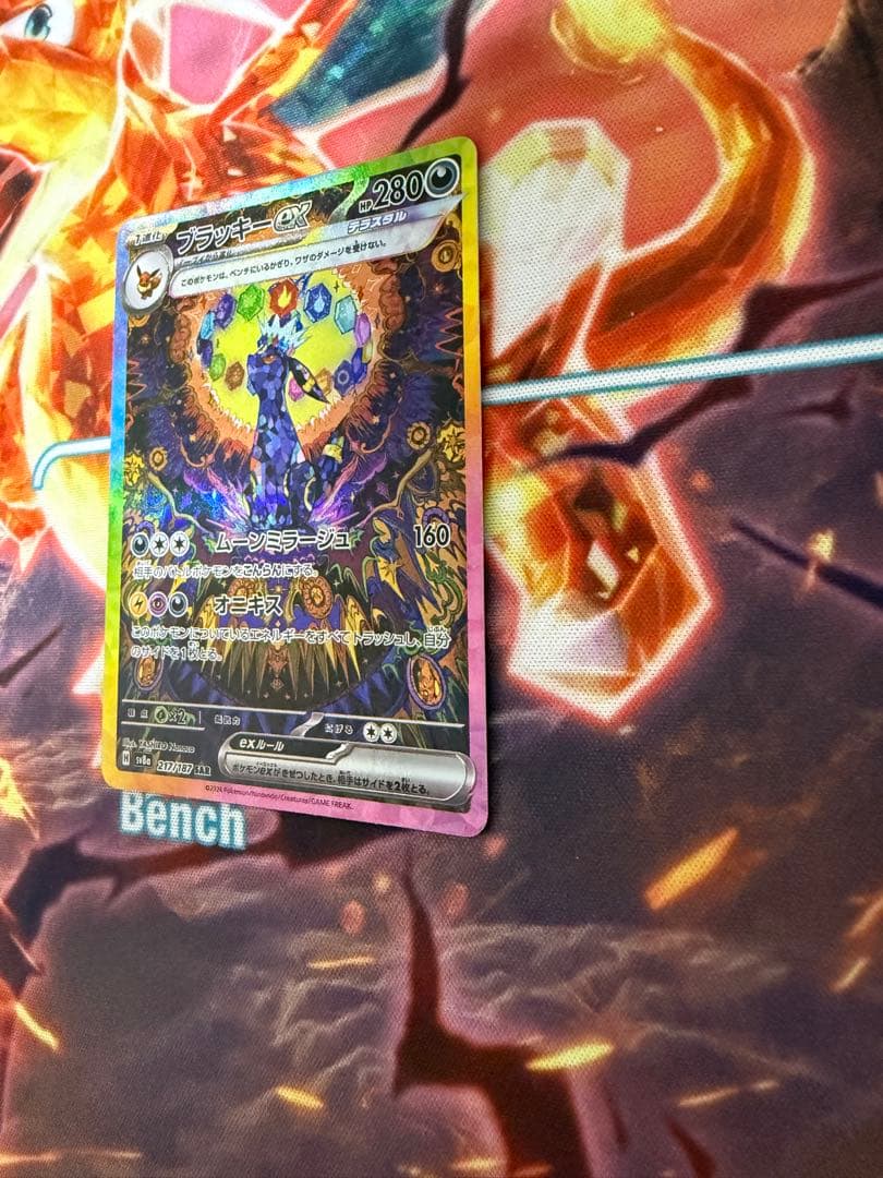 ブラッキーex SAR SV8a テラスタルフェスex 217/187 美品