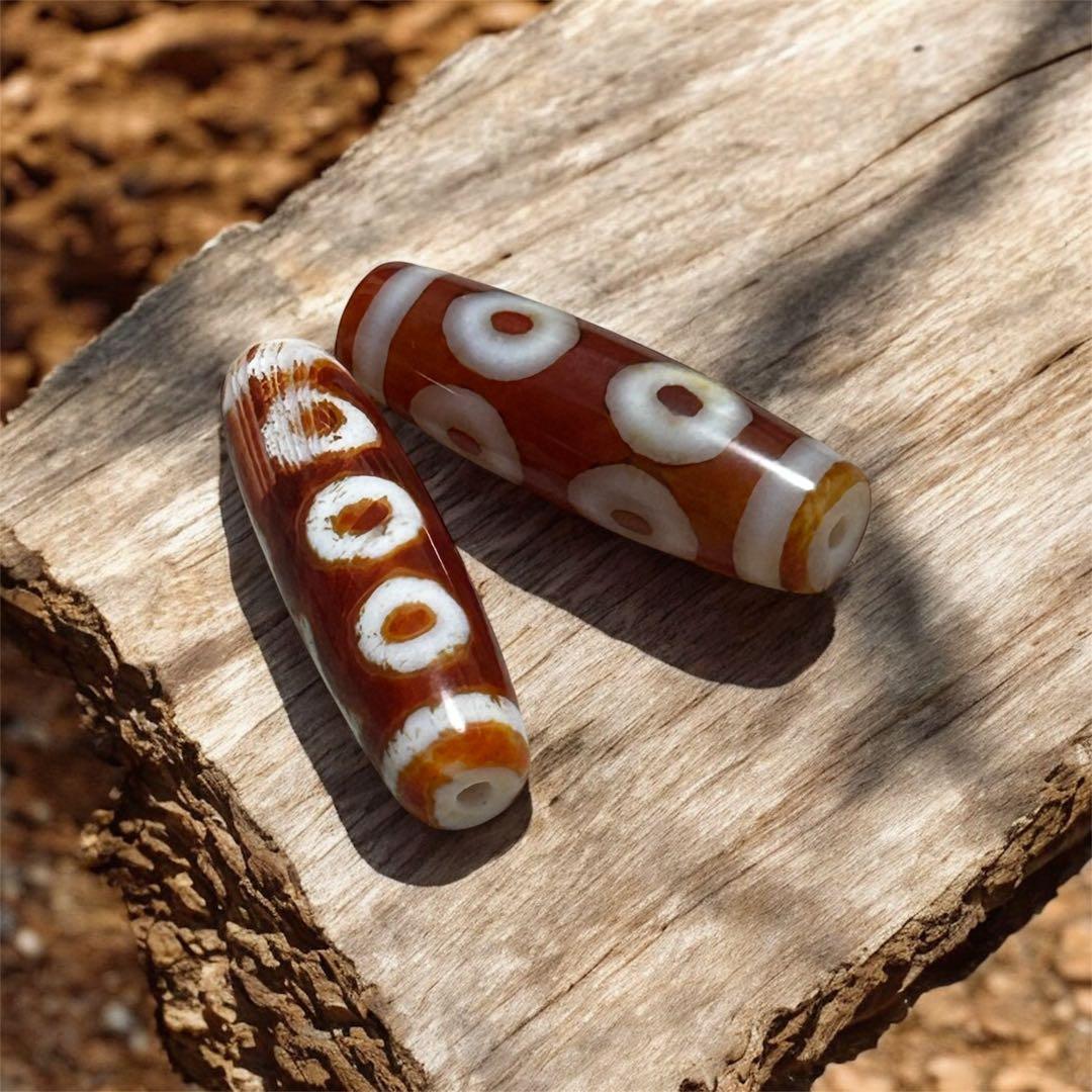 【超豪華21点】瑪瑙天珠 フルセット 九眼・六眼・金剛杵 他 天然石 まとめ売り