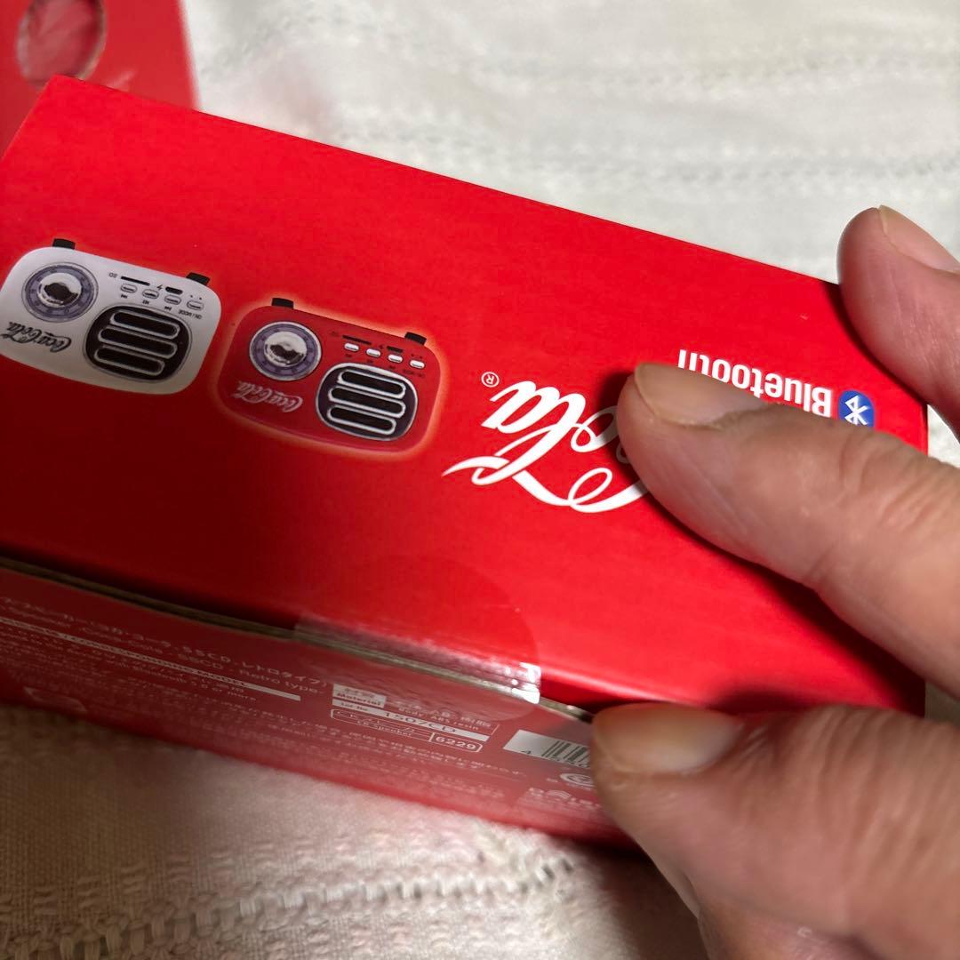 Coca-Cola Bluetooth Speaker 700mW赤白・未開封‼️