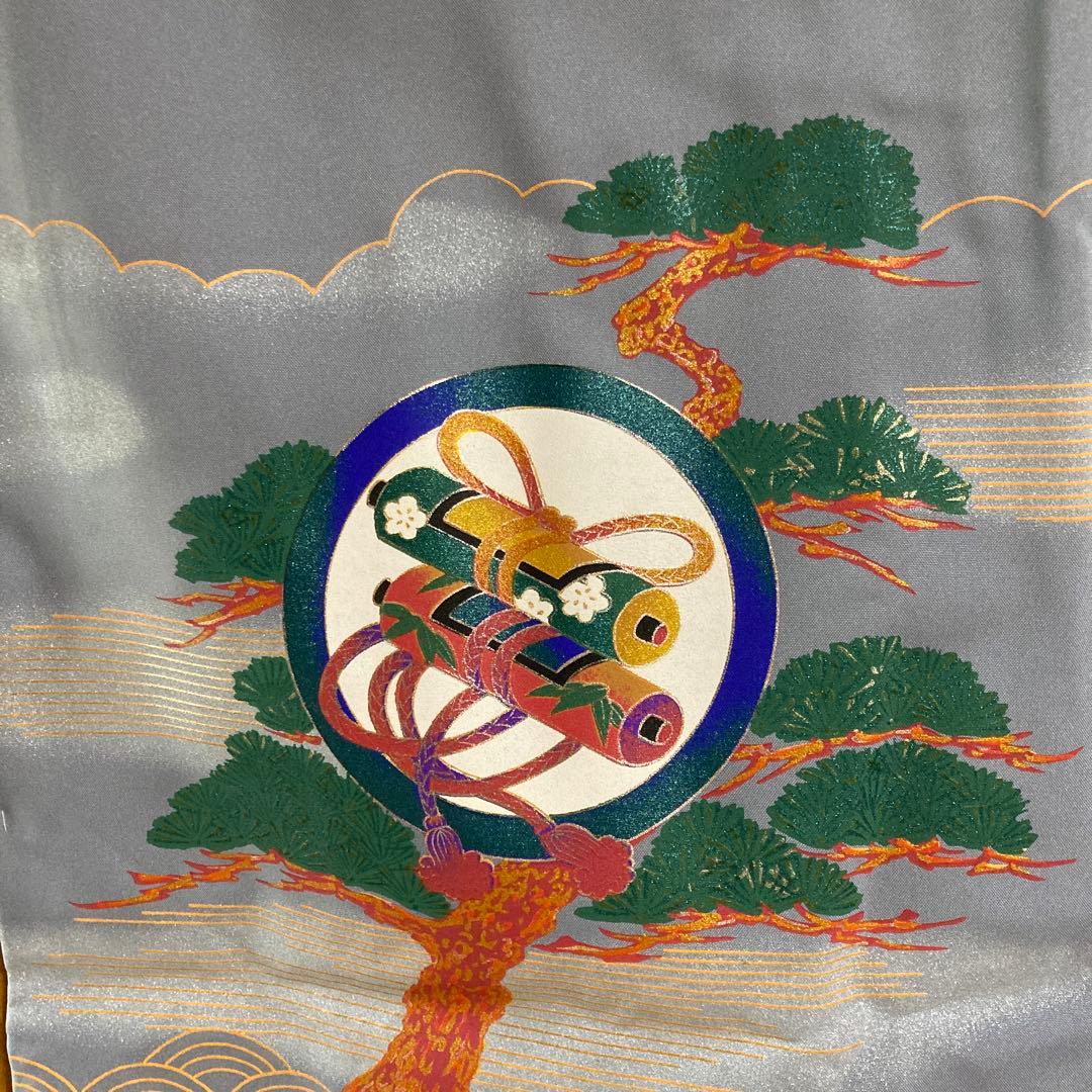 Kim　[新品]七五三　五才男の子　羽織り、着物、長襦袢三点セット