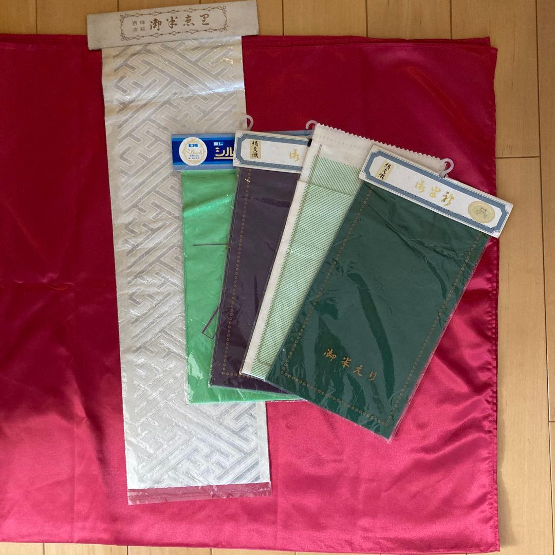 Kim　[新品]七五三　五才男の子　羽織り、着物、長襦袢三点セット