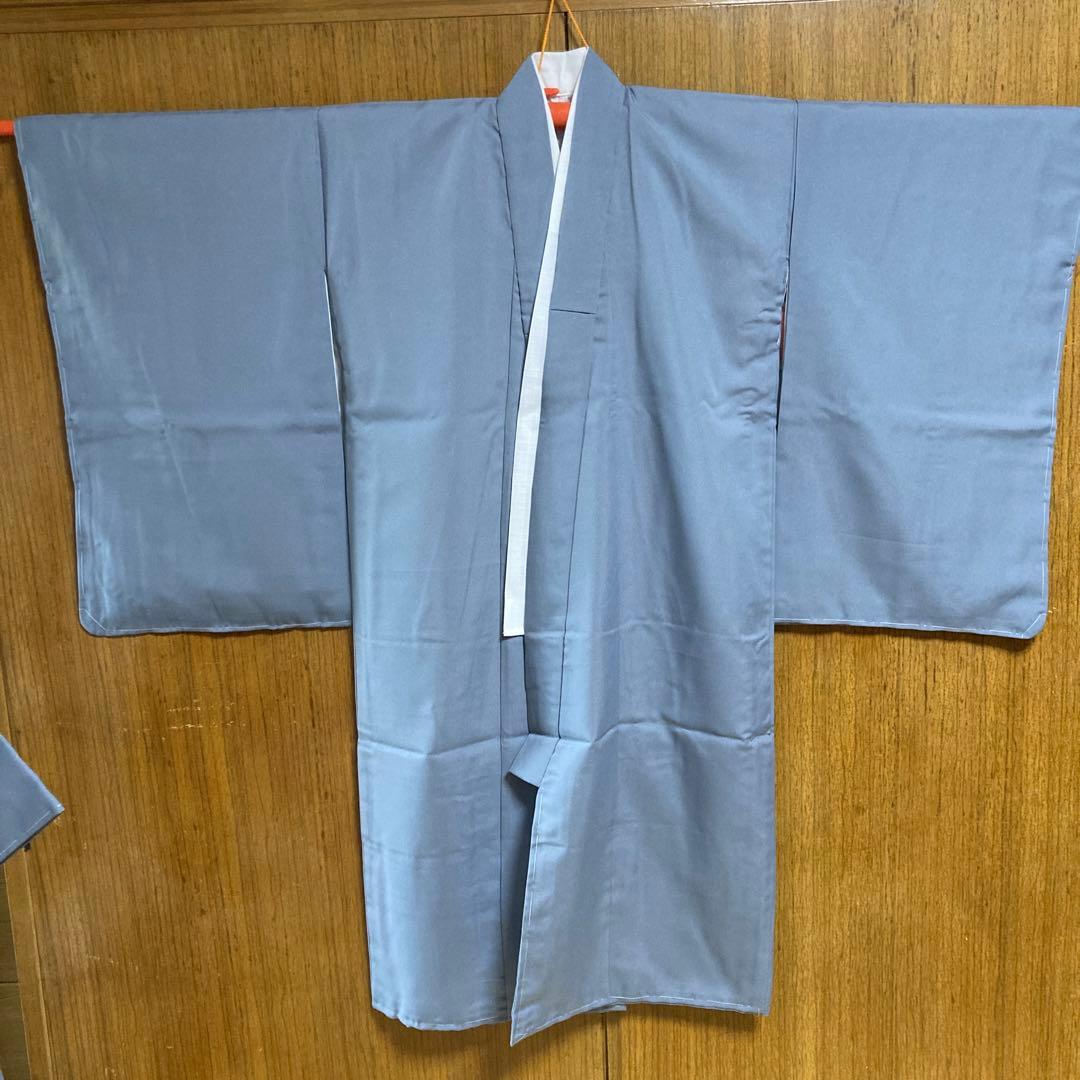 Kim　[新品]七五三　五才男の子　羽織り、着物、長襦袢三点セット