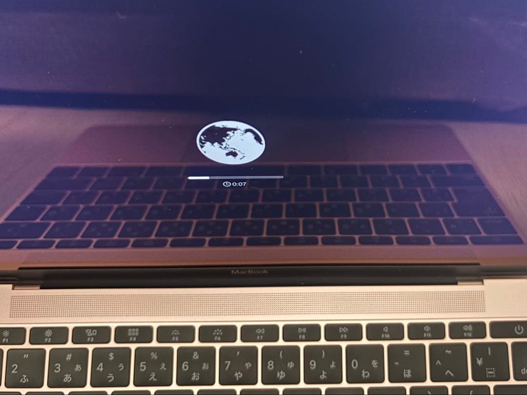 MacBook ローズゴールド 2016 8GB 512GB 充放電112回
