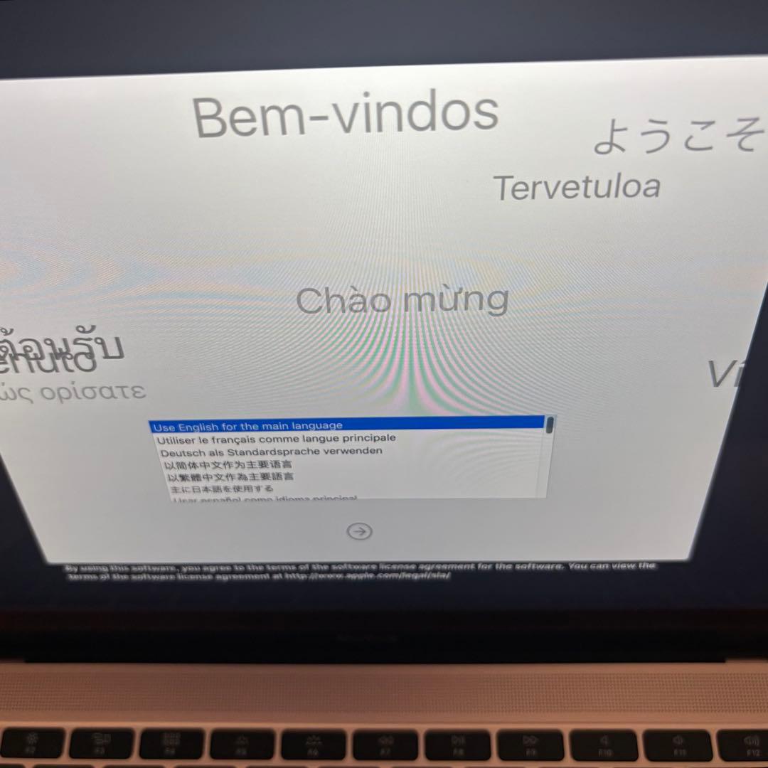 MacBook ローズゴールド 2016 8GB 512GB 充放電112回