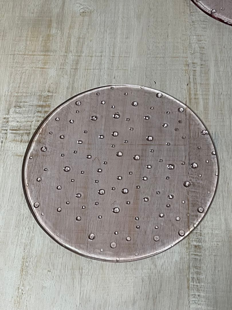 sghr スガハラ　27㎝ドロップレット2枚セット　ピンク