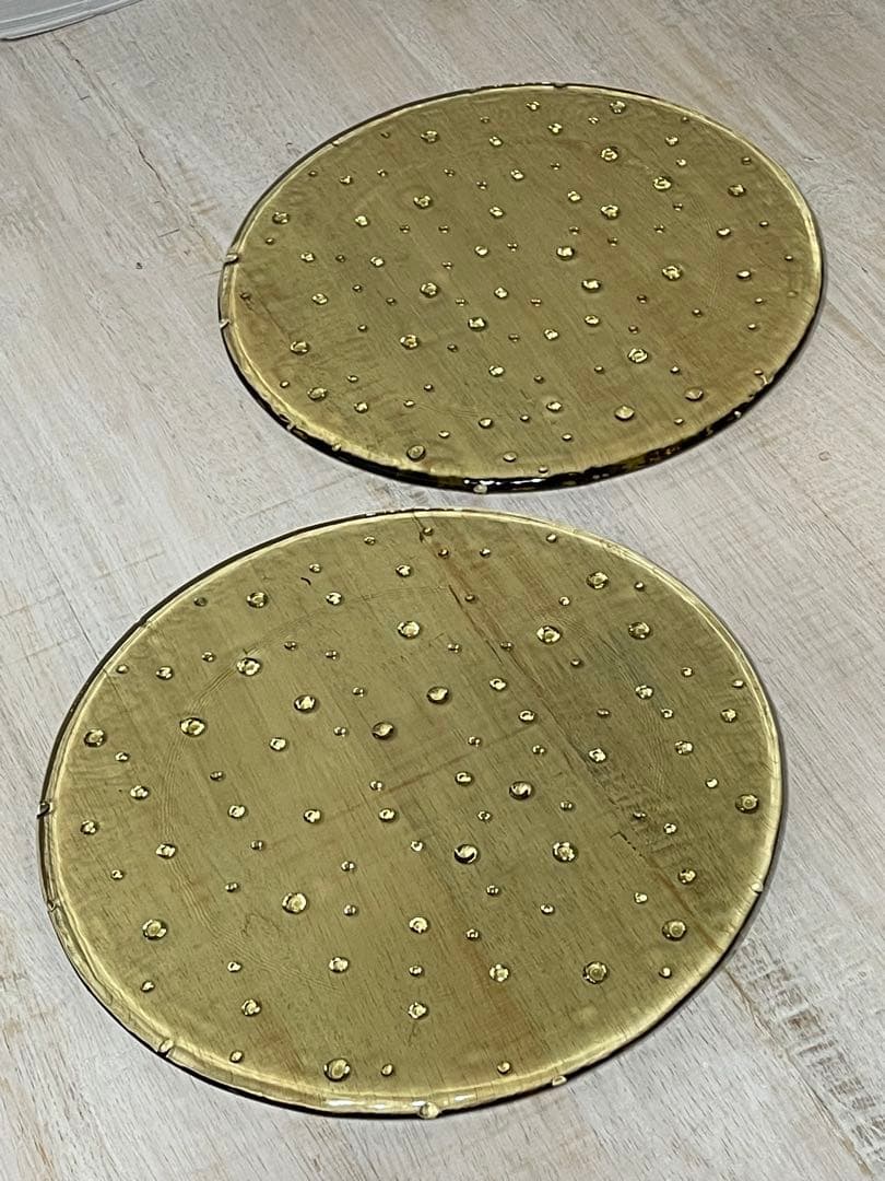 sghr スガハラ　27㎝ドロップレット2枚セット　ピンク