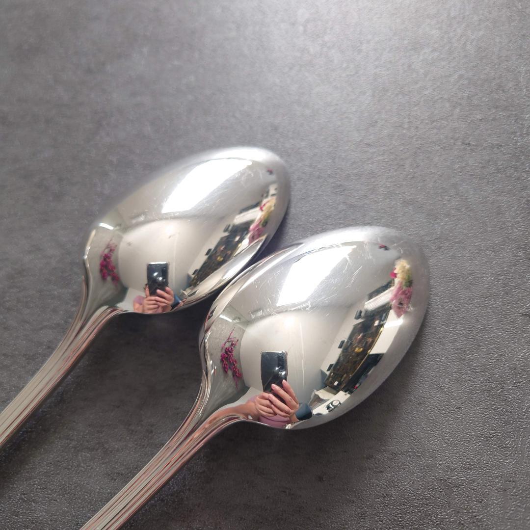 美品 クリストフル アルビ テーブルスプーン 2点