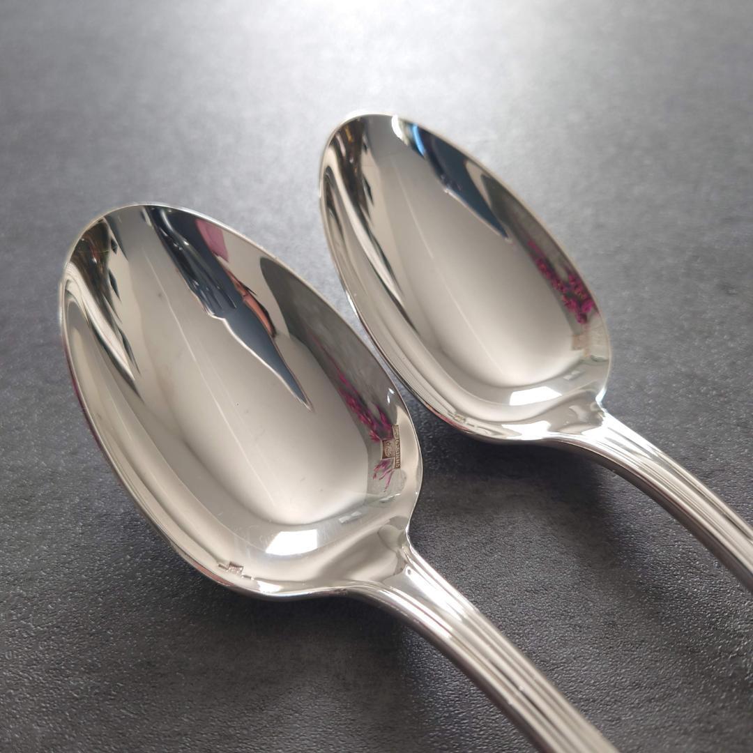 美品 クリストフル アルビ テーブルスプーン 2点