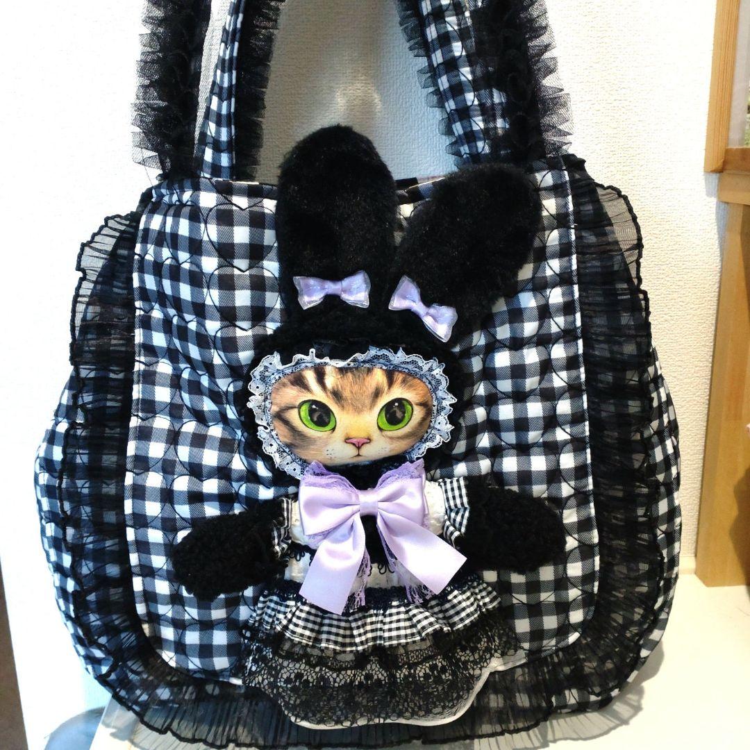 ト*コ様 うさサンダーちゃん大きなコロンと丸いトート　♡　コヤンイサムチョン　ハ