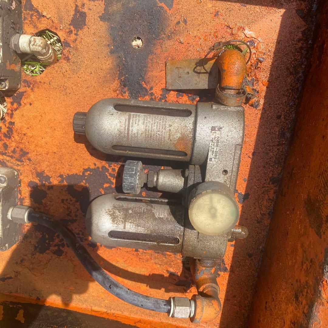 インダストリアル　機械　金属製 オブジェ　オーナメント　鉄錆　アイアン