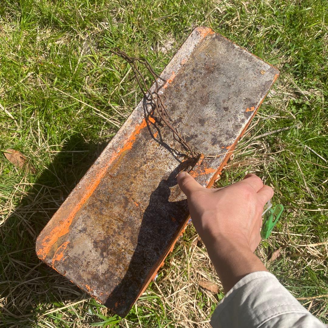 インダストリアル　機械　金属製 オブジェ　オーナメント　鉄錆　アイアン