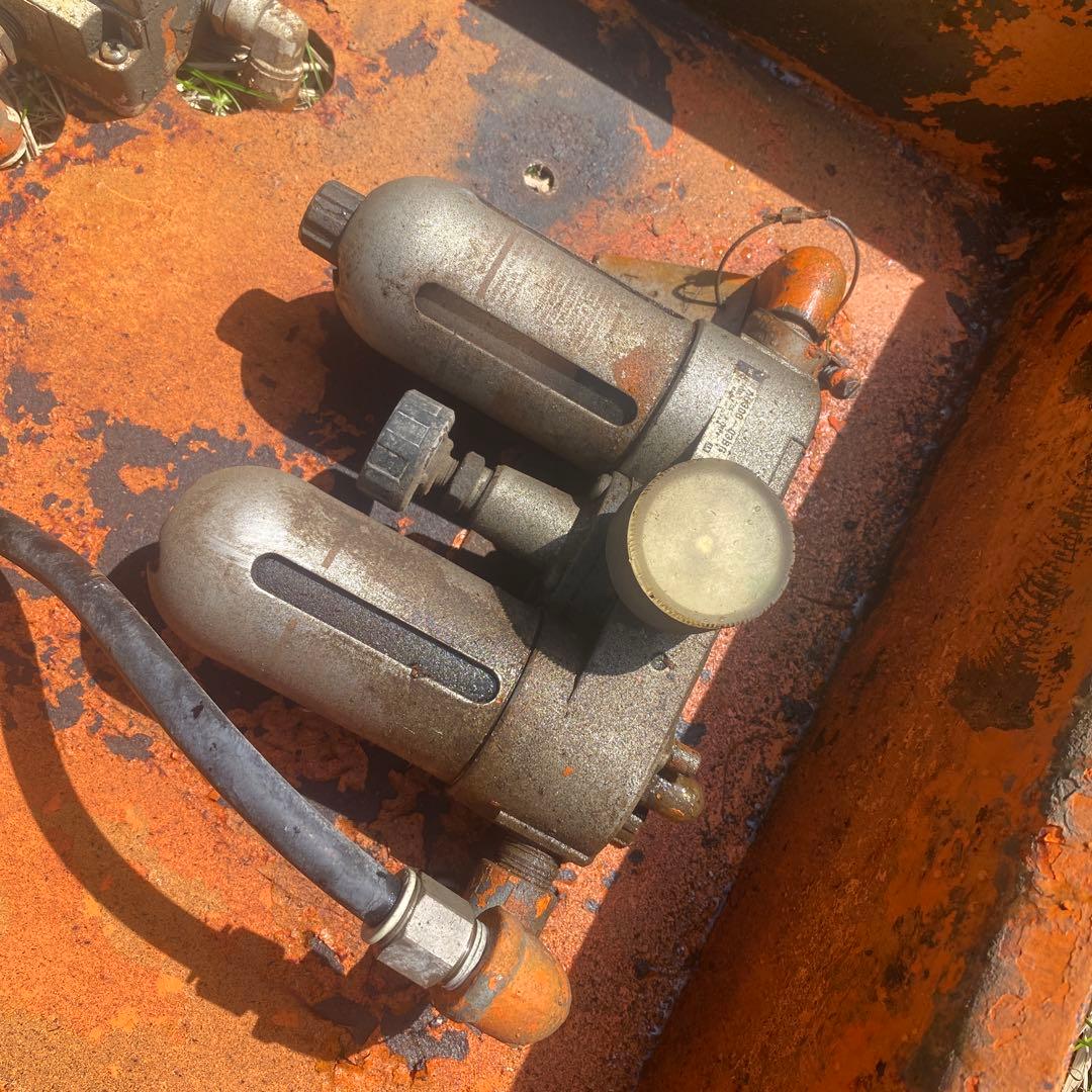 インダストリアル　機械　金属製 オブジェ　オーナメント　鉄錆　アイアン