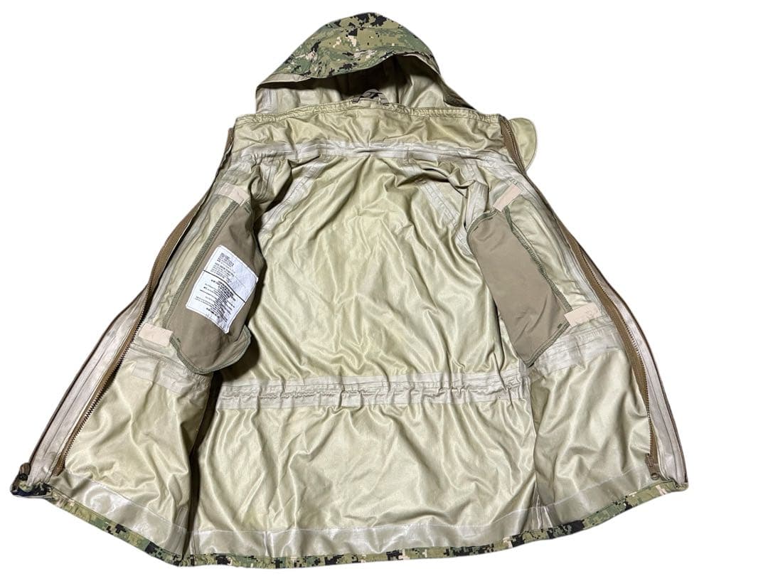 美品！USN 米海軍 NWU パーカデジタルカモ 米軍放出品　ゴアテックスSXS