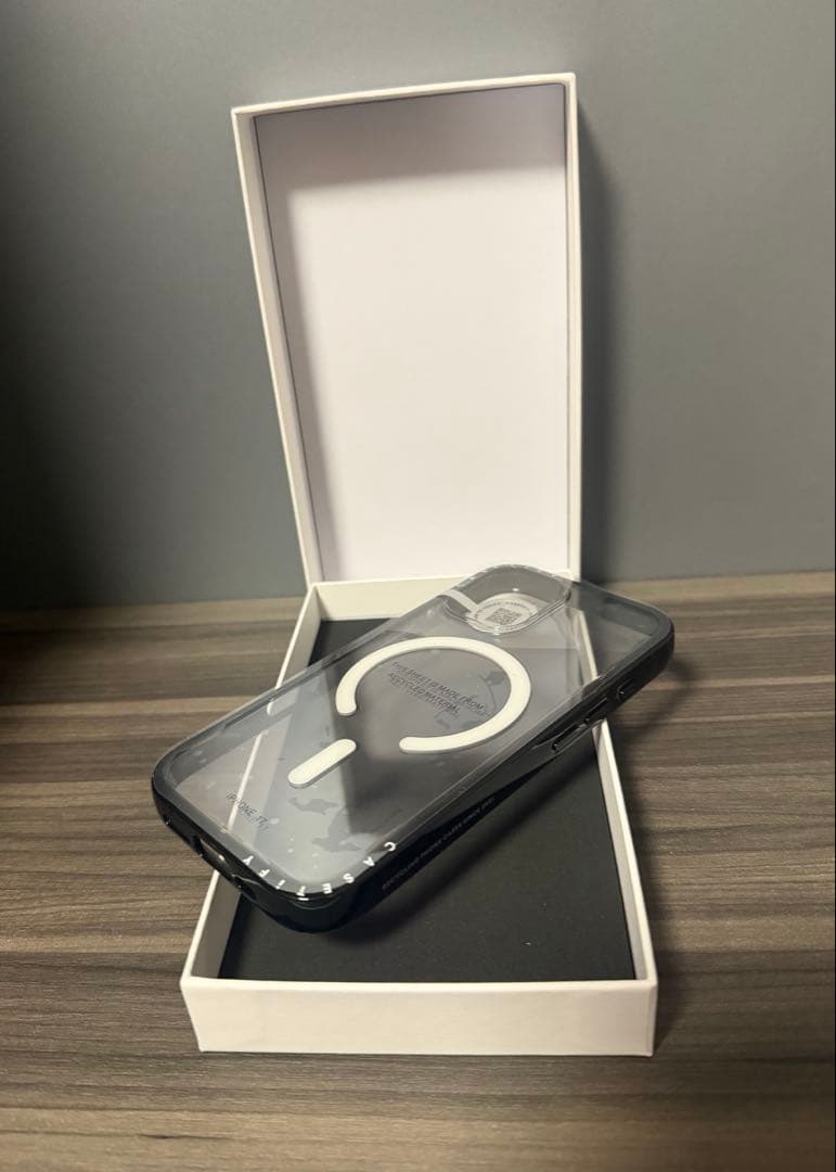 CASETiFY ケースティファイ iPhone 17 ケース ブラック 黒