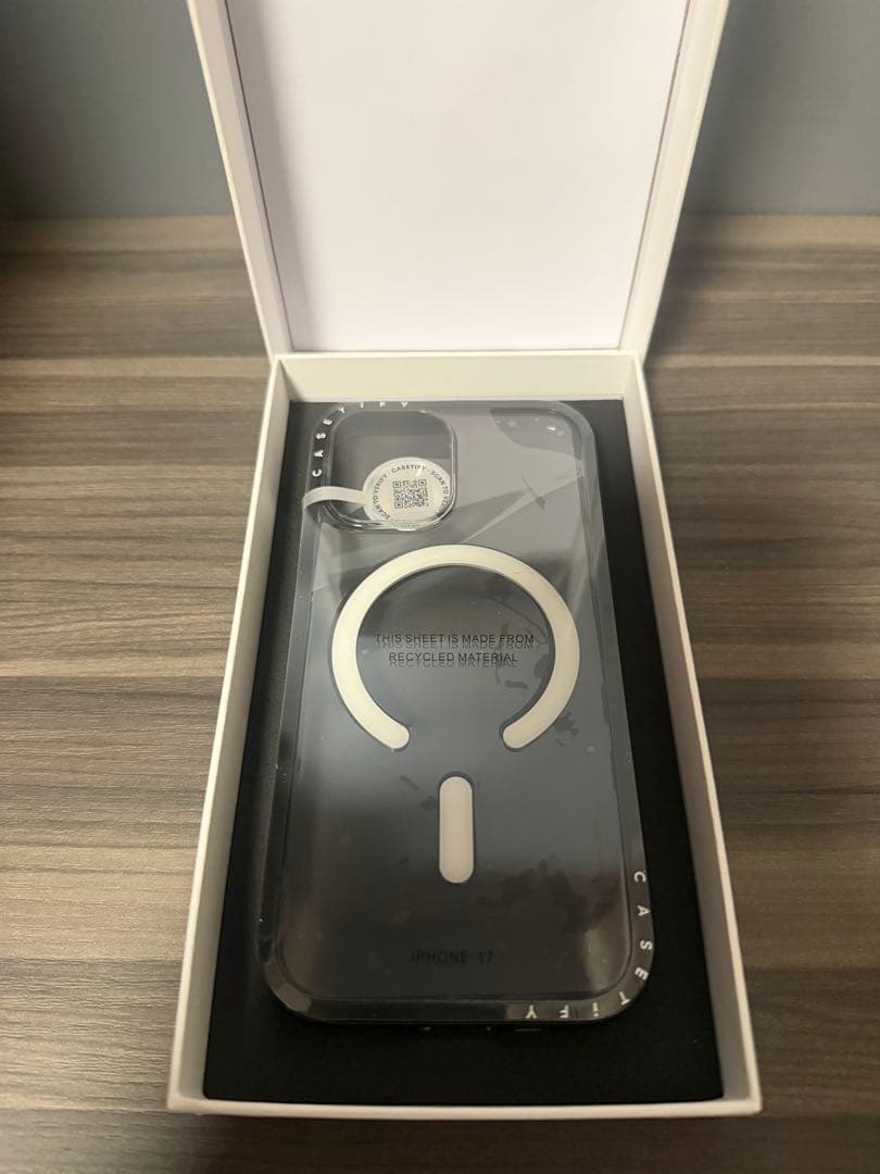 CASETiFY ケースティファイ iPhone 17 ケース ブラック 黒