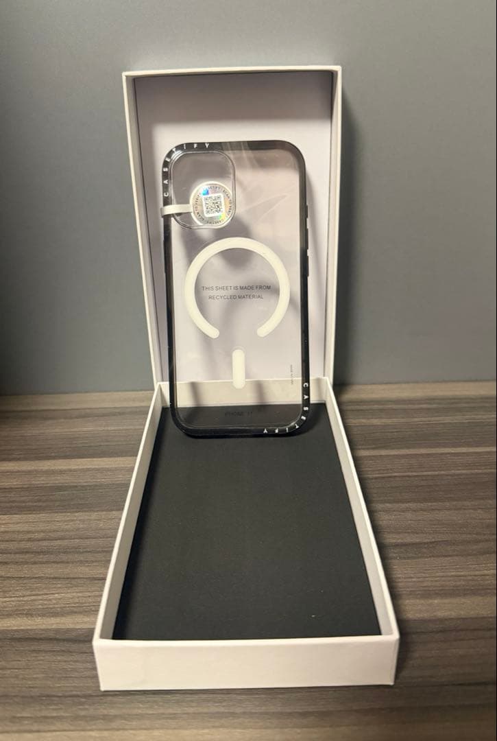 CASETiFY ケースティファイ iPhone 17 ケース ブラック 黒