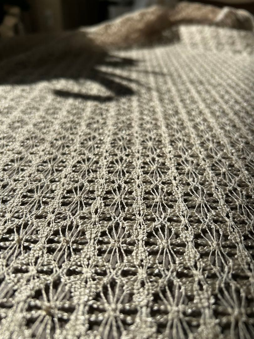 川島織物セルコンのレースカーテン2枚組