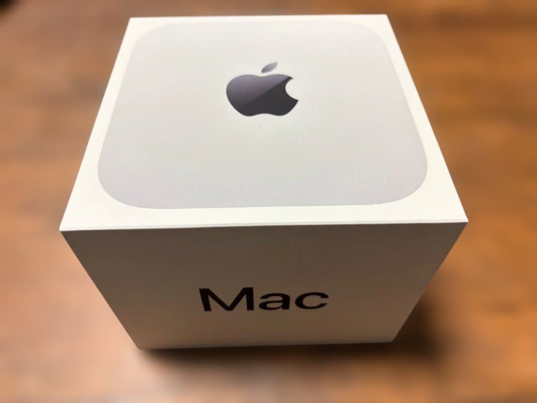 【中古美品】Apple Mac mini M4 24GB 512GB