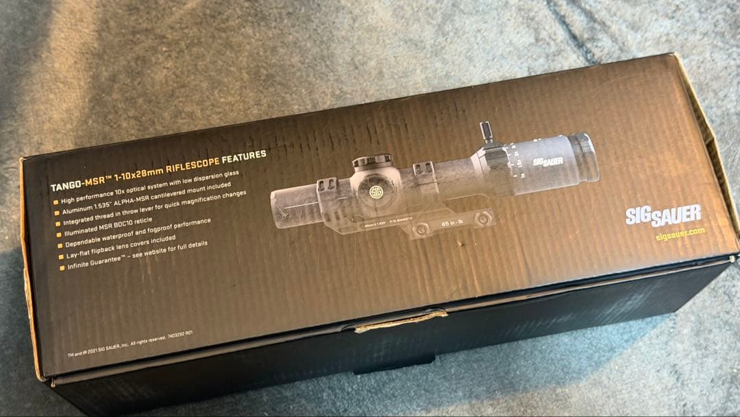 トイガン SIG SAUER TANGO-MSR 1-10x28mm