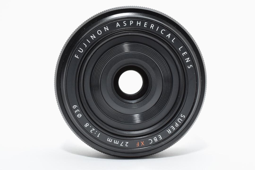 美品 富士フイルム フジノン カメラレンズ スーパー EBC 27mm f2.8