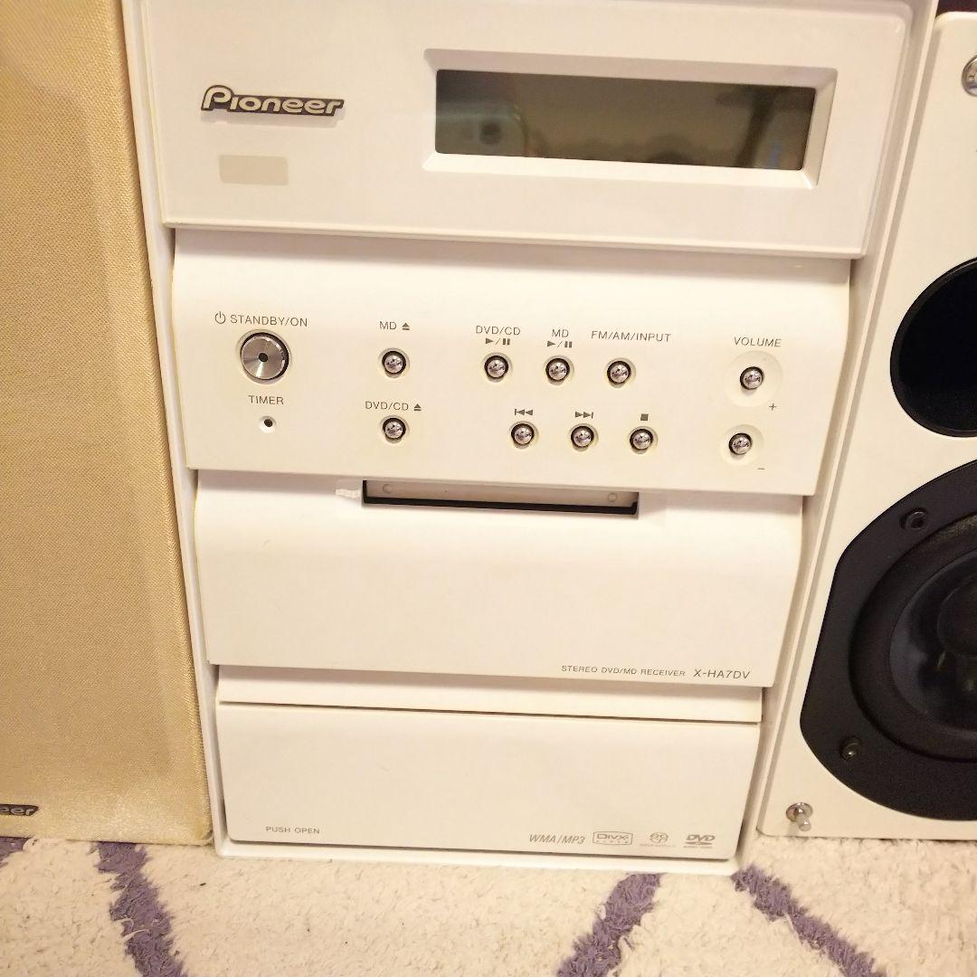 パイオニア X-HA7DV-W コンポ 音響機材 オーディオ　スピーカー