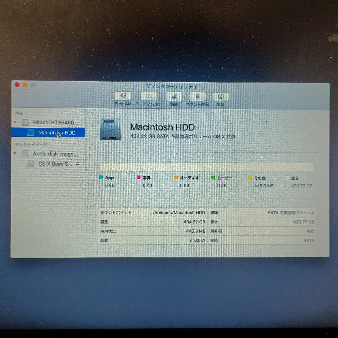 MacBook Pro15インチ