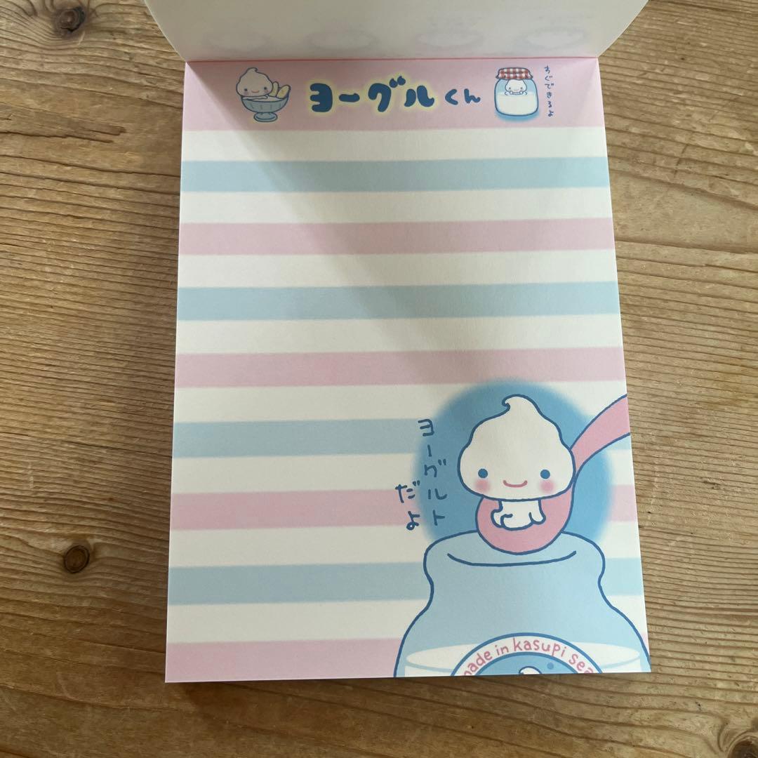 値下げ！平成レトロ　サンエックス　ヨーグルくん　メモ帳