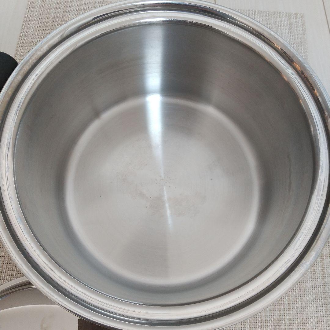 ビタクラフト ニューヨーク 両手鍋 4.0Lと中蒸し器