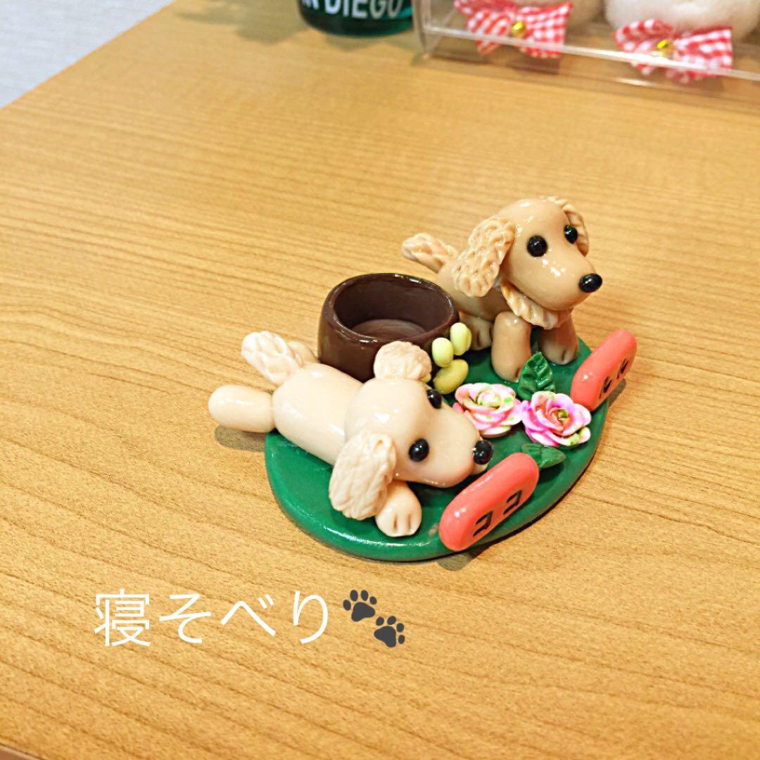 coco-m様❤ダックス コーギー ペン立て♡印鑑スタンド♡