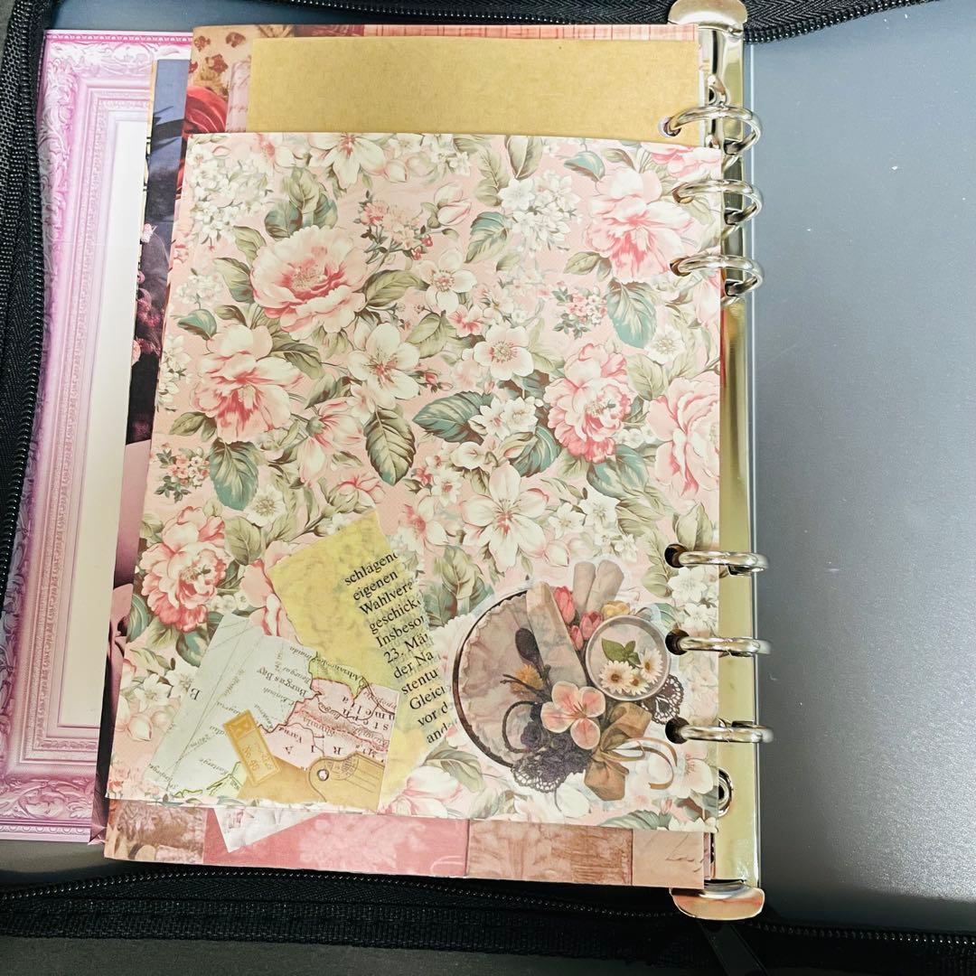 poyo ☆彡おすそ分けファイル　６穴バインダー　眺めて楽しめる ＋素材入り