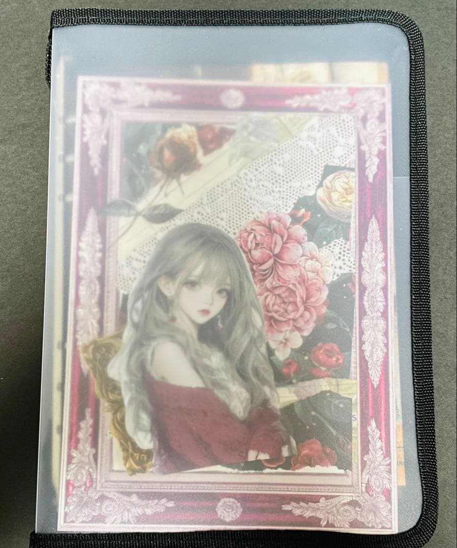 poyo ☆彡おすそ分けファイル　６穴バインダー　眺めて楽しめる ＋素材入り