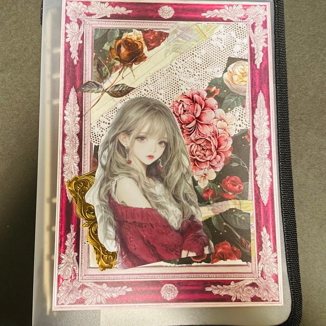 poyo ☆彡おすそ分けファイル　６穴バインダー　眺めて楽しめる ＋素材入り