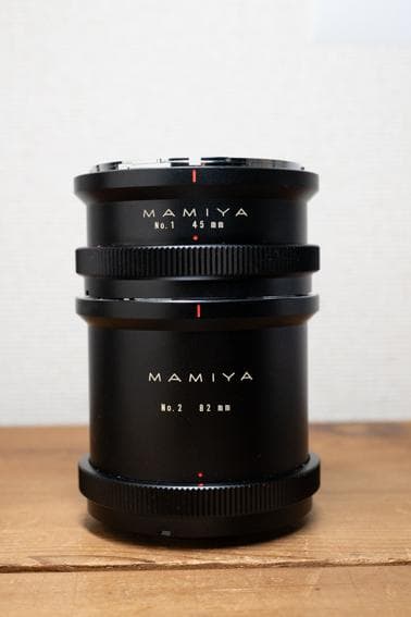 Mamiya RB67用 180mm F4.5 ＋ 中間リング2種セット
