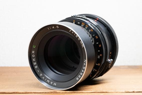 Mamiya RB67用 180mm F4.5 ＋ 中間リング2種セット
