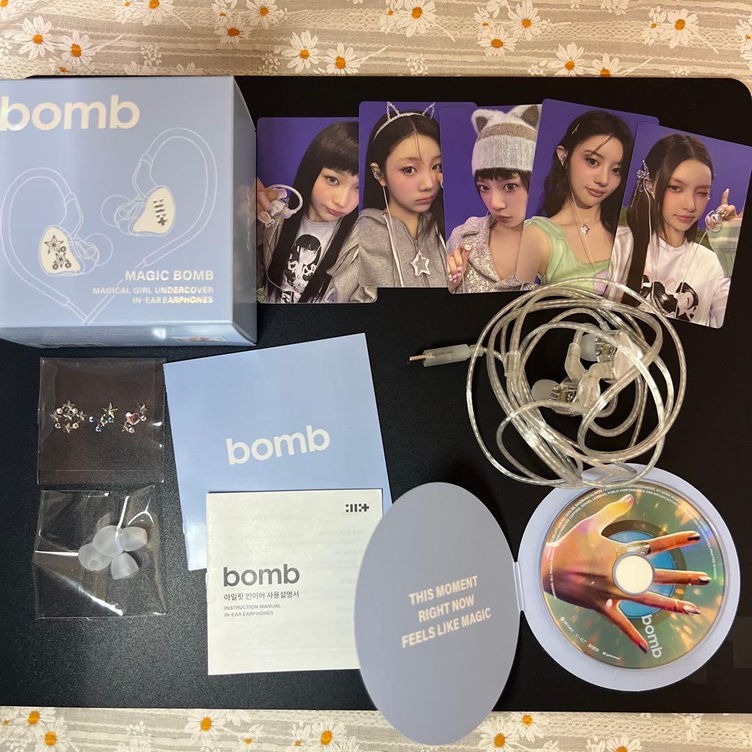 ILLIT 3rd Mini Album BOMB イヤモニ風イヤホン