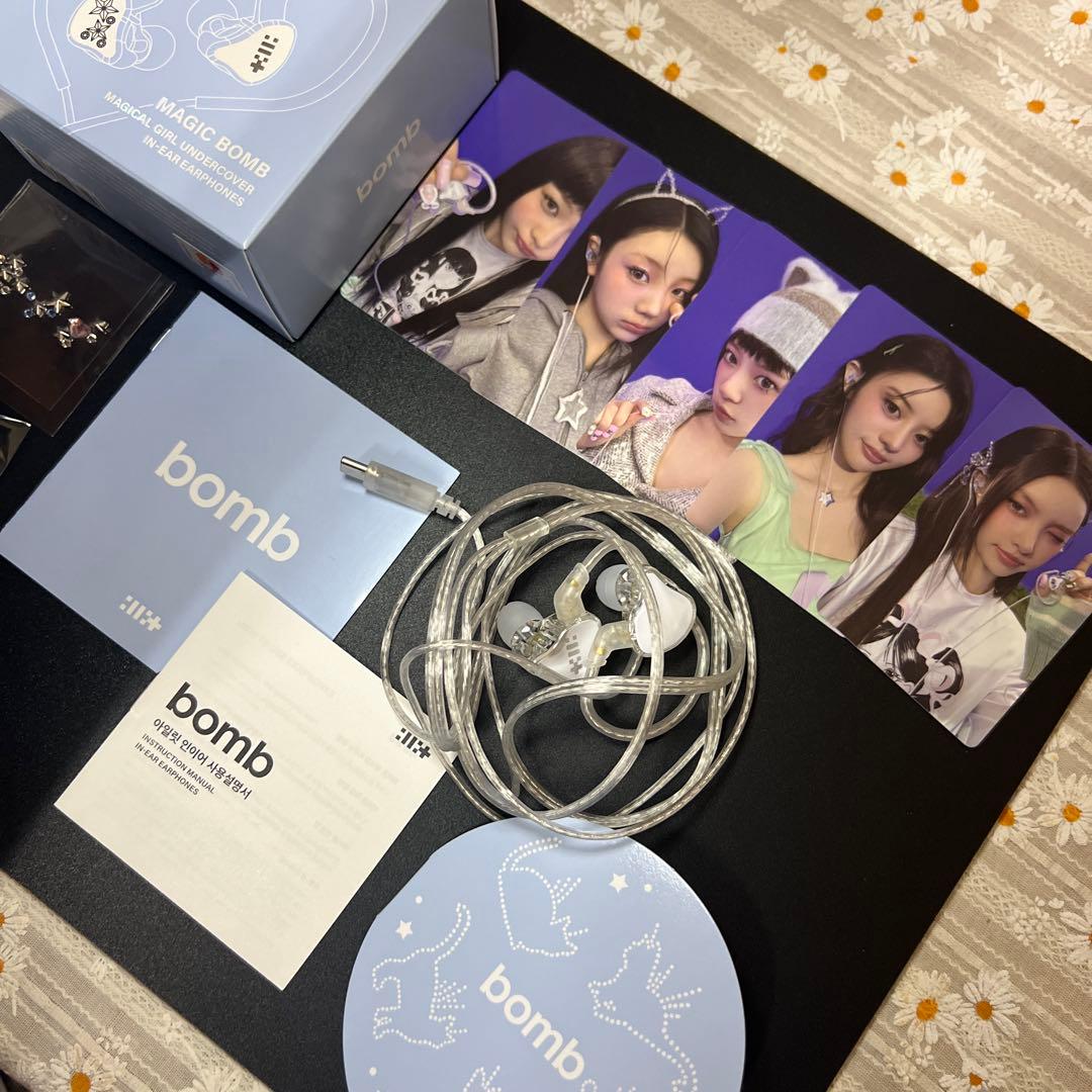 ILLIT 3rd Mini Album BOMB イヤモニ風イヤホン