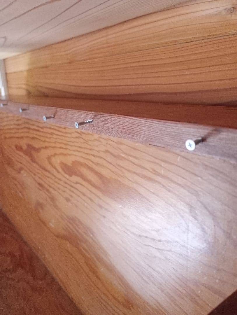 ショーケース　レトロ　アンティーク　2段ひな壇　ラック【貴重】