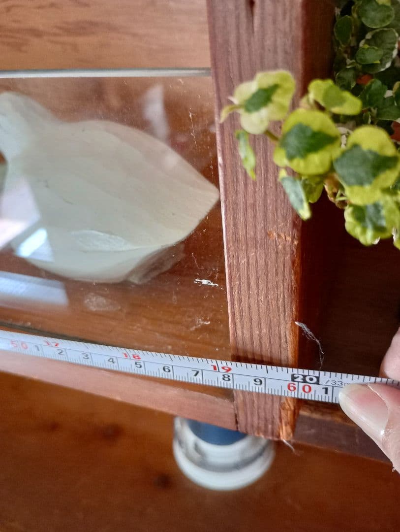 ショーケース　レトロ　アンティーク　2段ひな壇　ラック【貴重】