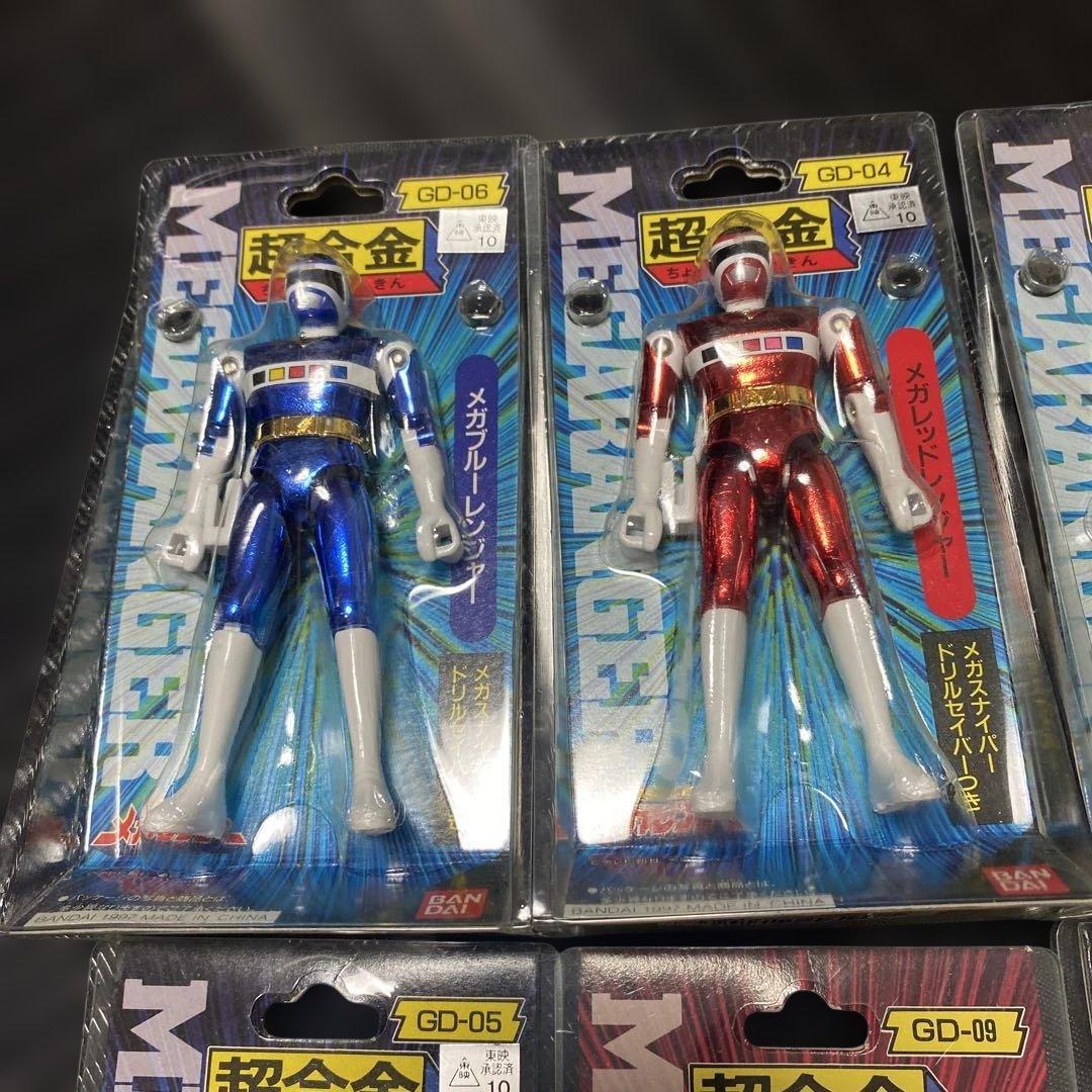 【新品】超合金　メガレンジャー 6体セット