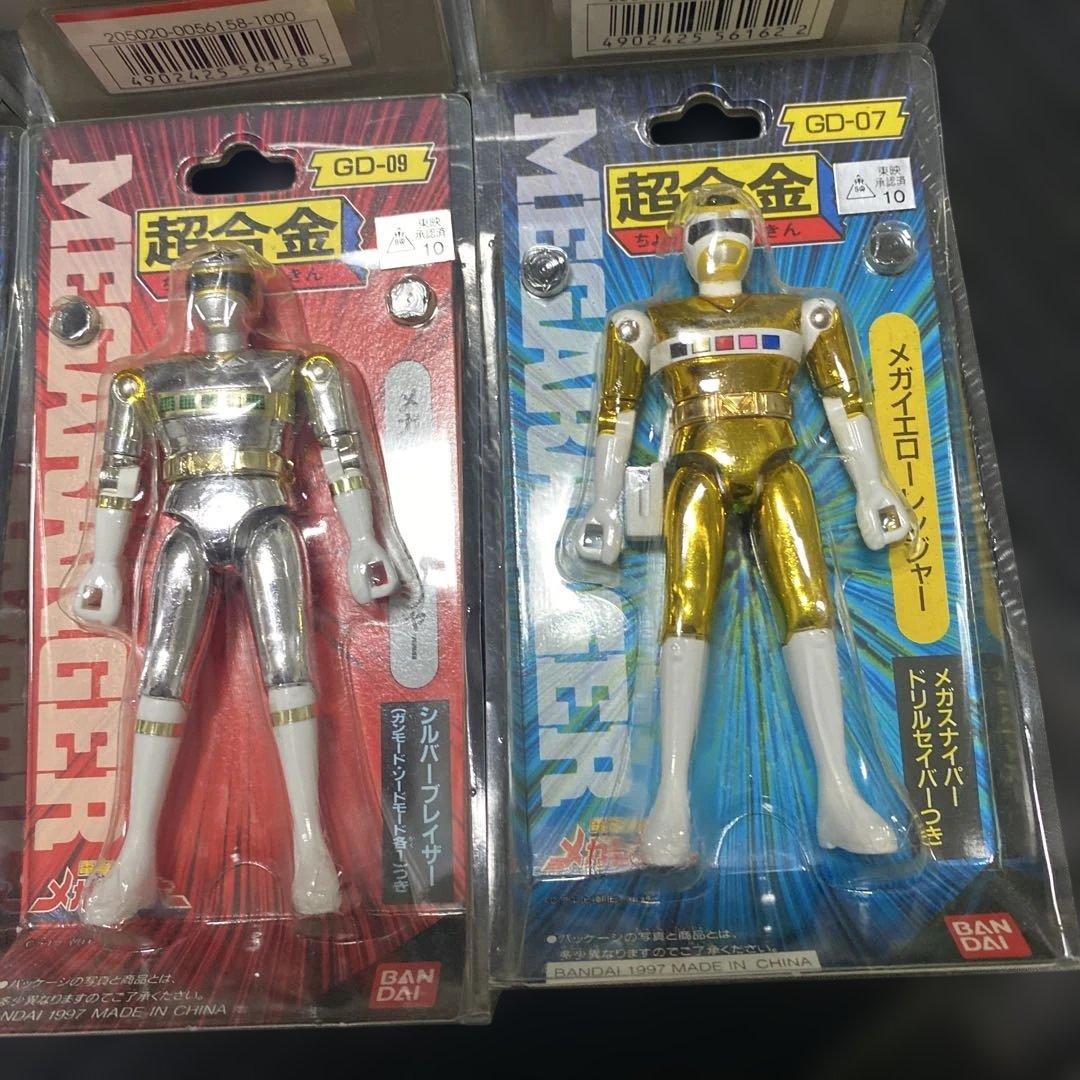 【新品】超合金　メガレンジャー 6体セット