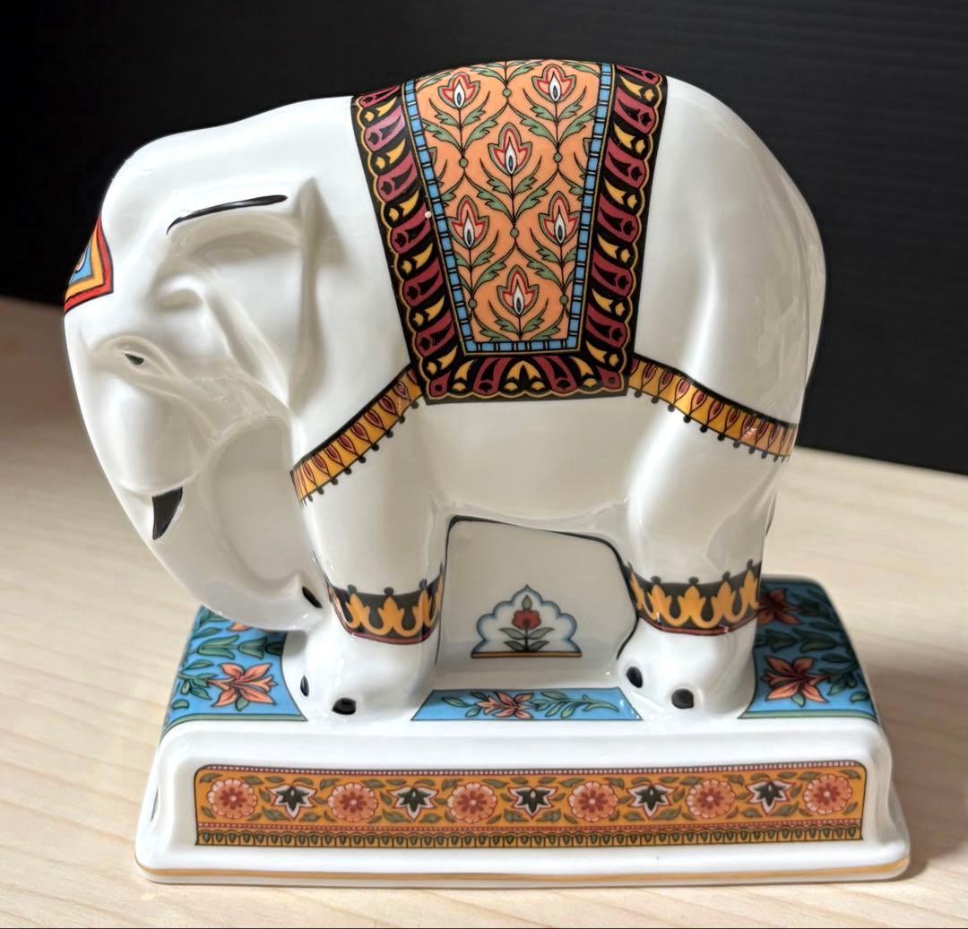 ウェッジウッド　ノアの方舟　エレファント ゾウ　フィギュリン 置物　美品