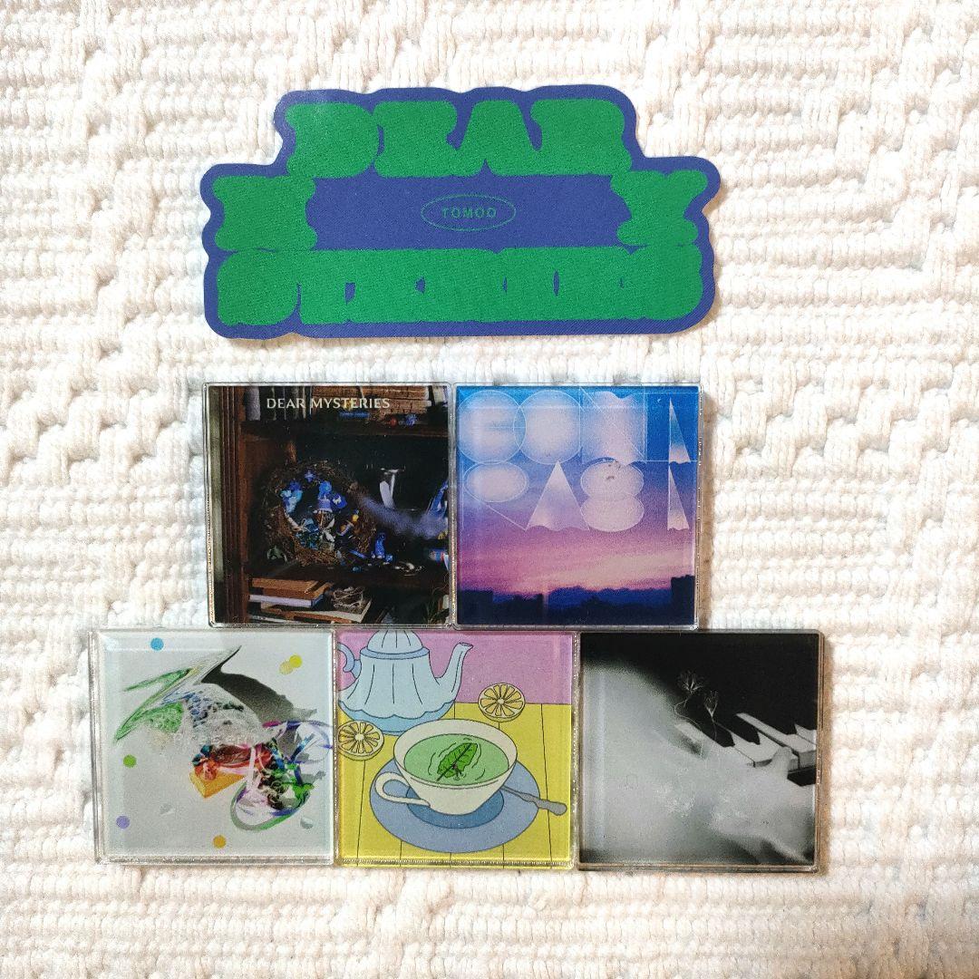 TOMOO ランダムマグネット5点とステッカー1点