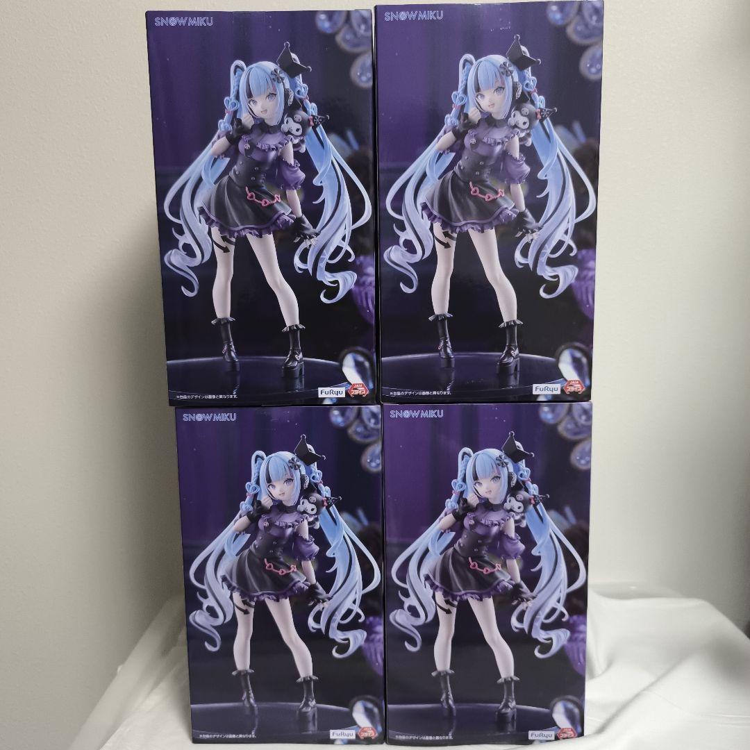 MIKU × KUROMI フィギュア 4個セット
