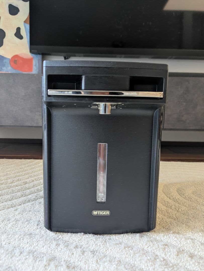 TIGER 電気ポット 黒