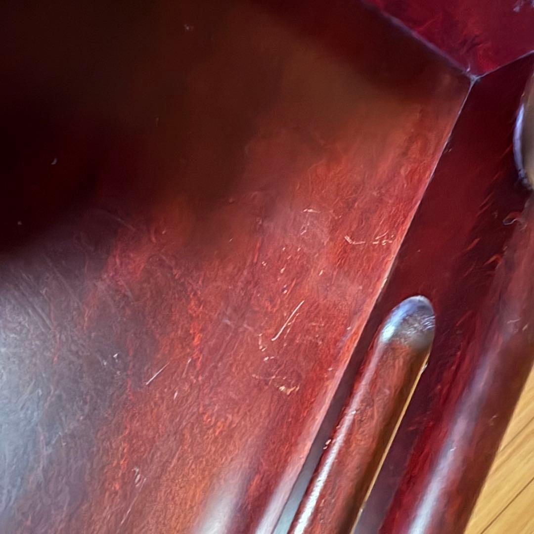 オールドカリモク スリッパラック ダークブラウン 昭和レトロ