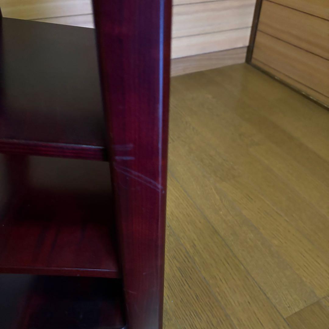 オールドカリモク スリッパラック ダークブラウン 昭和レトロ