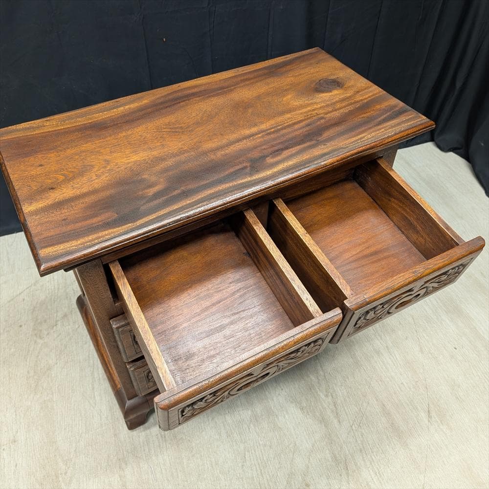 神戸家具　コロニーハウス　無垢　リビングチェスト　タンス　チェスト　ドロワー　A