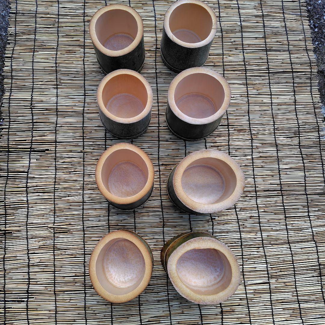 JK様「専用画面」　香川県産→　孟宗竹・花器　８個　極太サイズ