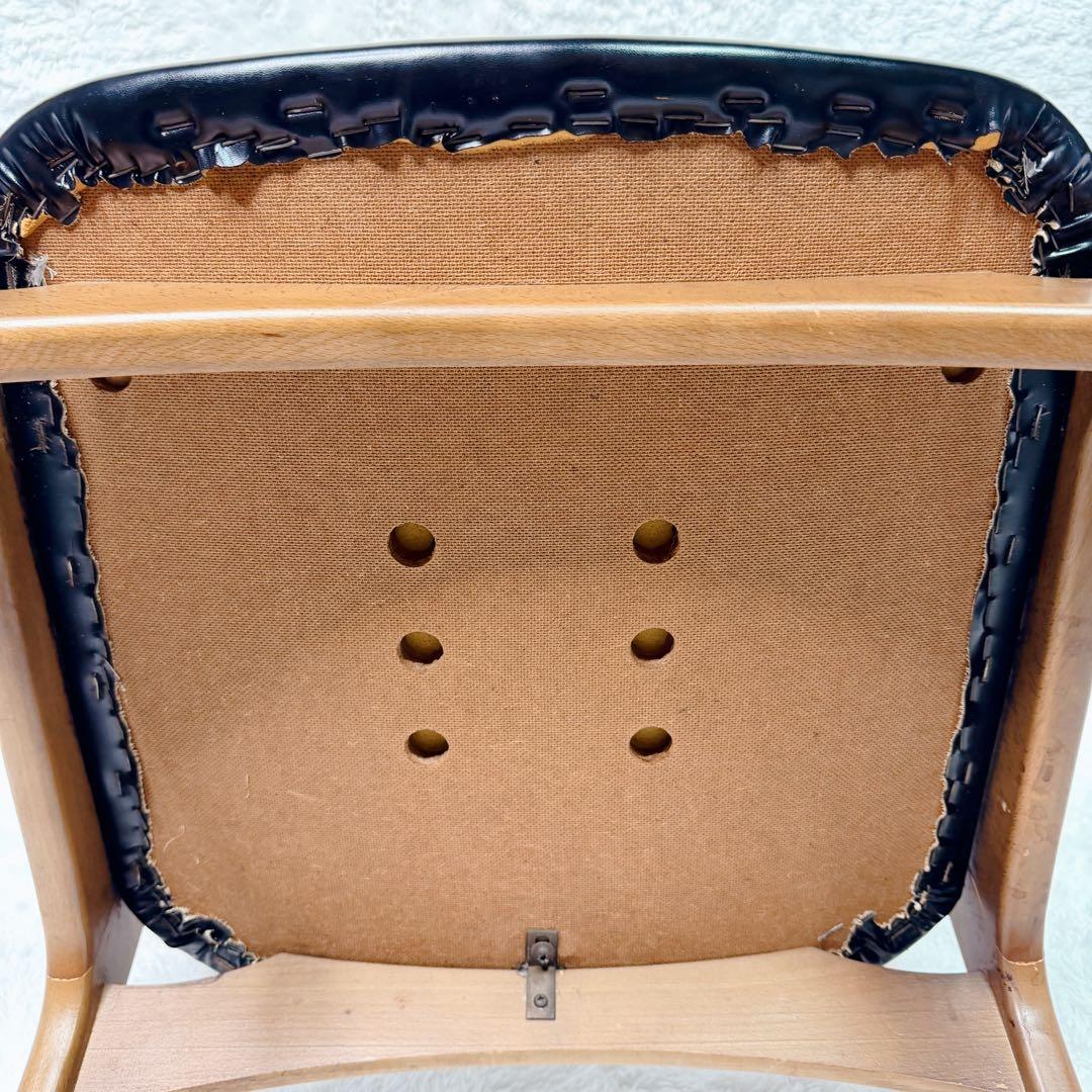 アサヒ　ファニチュア　北欧　ダイニングチェア　アンティーク　椅子